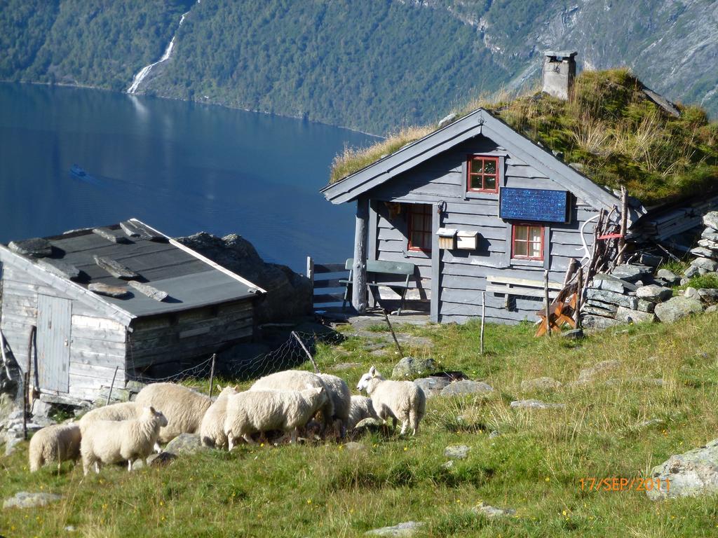Hole Hytter Geiranger Exterior foto
