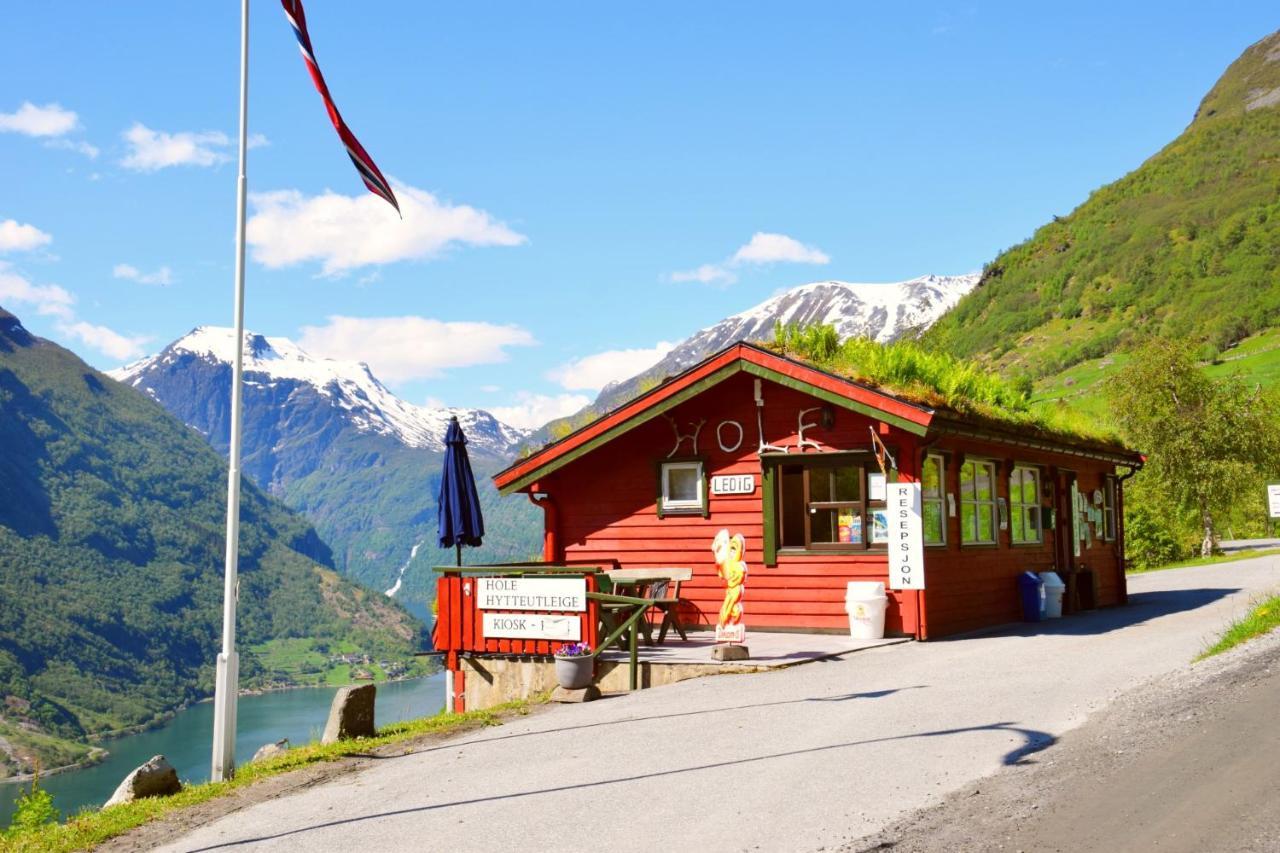 Hole Hytter Geiranger Exterior foto